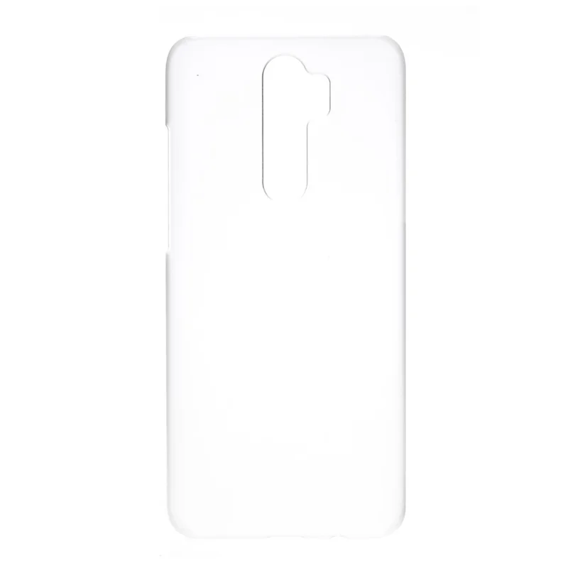 Rubberized Hard PC Case Cover for Xiaomi Redmi Note 8 Pro - Transparent