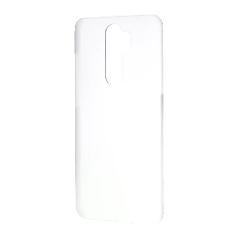 Rubberized Hard PC Case Cover for Xiaomi Redmi Note 8 Pro - Transparent