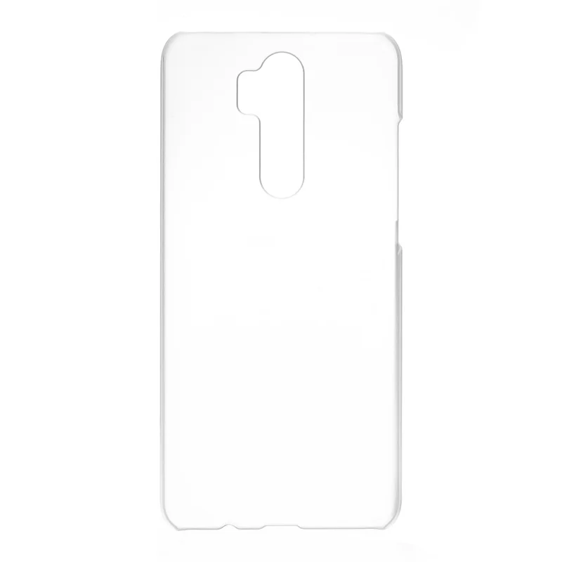 Rubberized Hard PC Case Cover for Xiaomi Redmi Note 8 Pro - Transparent