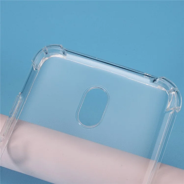 Funda Accesoria de TPU Resistente a los Golpes y Transparente para Xiaomi Redmi 8A