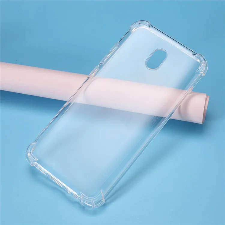 Funda Accesoria de TPU Resistente a los Golpes y Transparente para Xiaomi Redmi 8A
