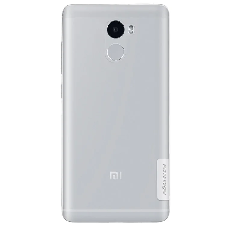 NILLKIN Nature 0.6mm Soft TPU Phone Case for Xiaomi Redmi 4 - White