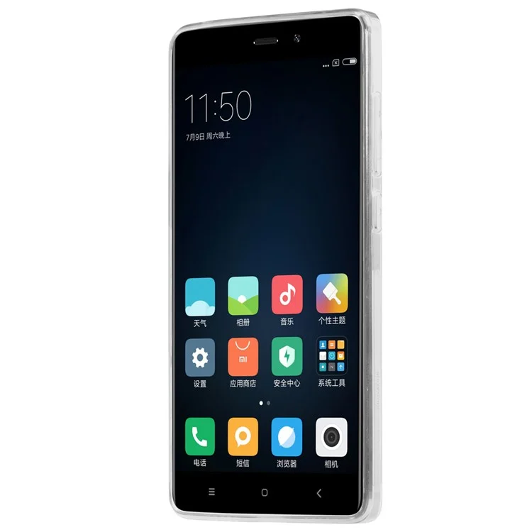 NILLKIN Nature 0.6mm Soft TPU Phone Case for Xiaomi Redmi 4 - White