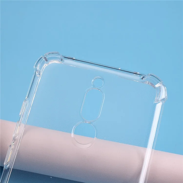 Capa de Proteção de TPU Claro com Absorção de Choque para Xiaomi Redmi 8