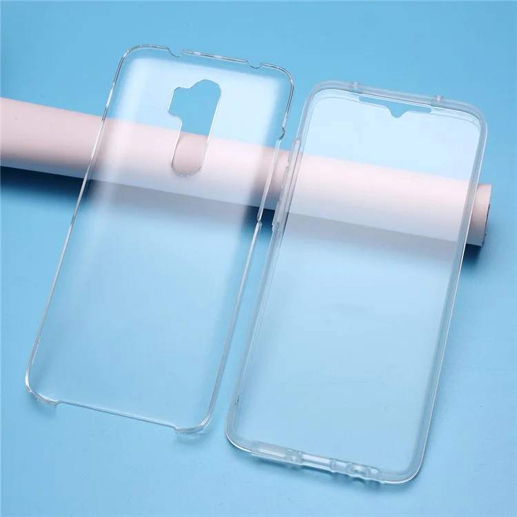 Full Coverage Clear Phone Cover Hybrid Case for Xiaomi Redmi Note 8 Pro