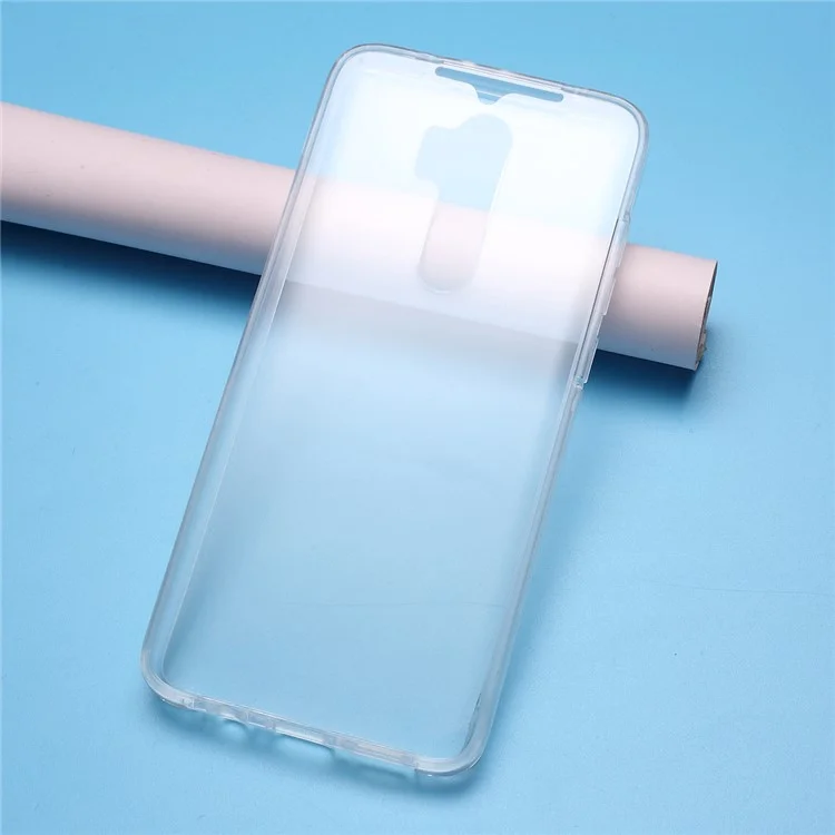 Full Coverage Clear Phone Cover Hybrid Case for Xiaomi Redmi Note 8 Pro