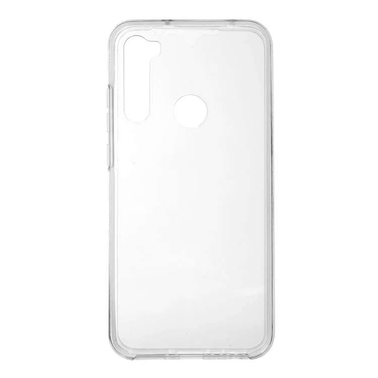 Étui de téléphone hybride clair 2 en 1 amovible pour Xiaomi Redmi Note 8T