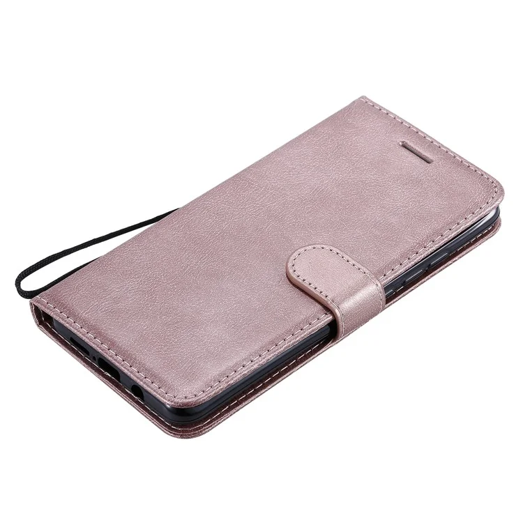 Estuche de Cuero de la Serie KT-2 de Color Sólido Estilo para Xiaomi Mi CC9 Pro/Mi Note 10/Mi Note 10 Pro - Oro Rosa