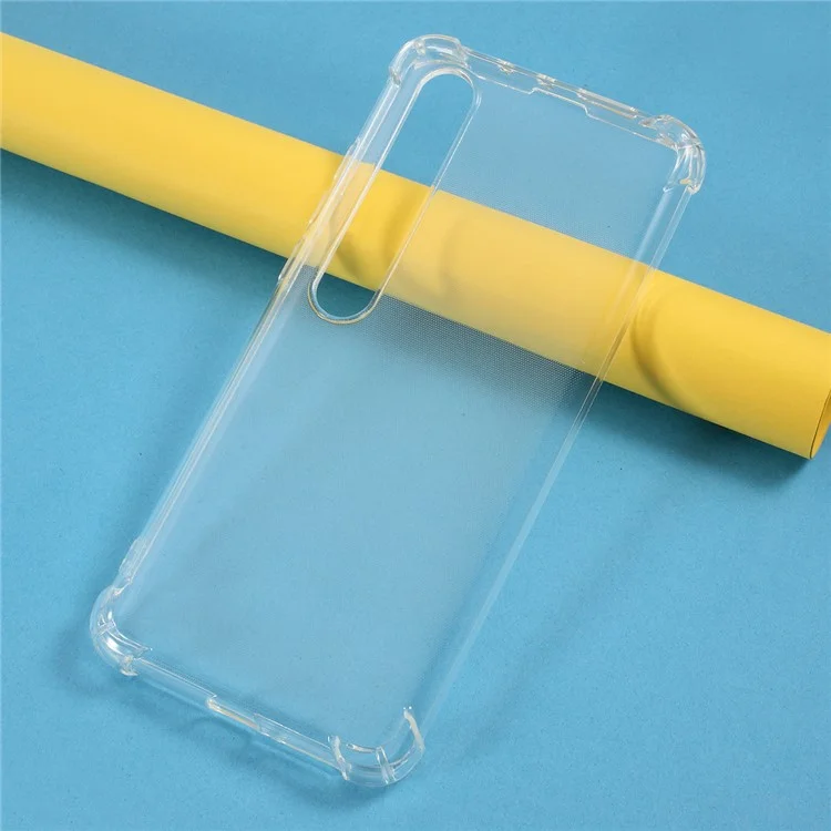 Drop-resistant Clear TPU Back Case for Xiaomi MI 10/MI 10 Pro