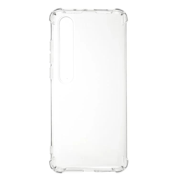 Drop-resistant Clear TPU Back Case for Xiaomi MI 10/MI 10 Pro