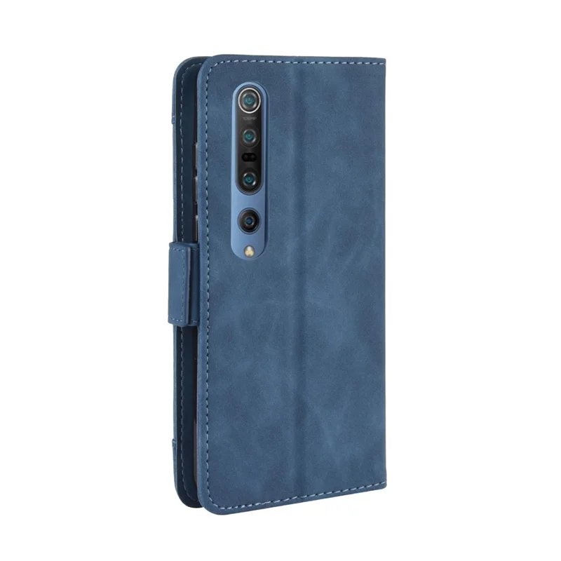 Cuir De Portefeuille Spécial Avec Multiples Emplacements De Cartes Pour Xiaomi MI 10 / Mi 10 PRO 5G - Bleu