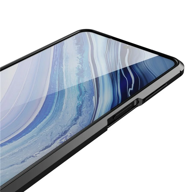 Литичная текстурная мягкая TPU-чехол-протектор для Xiaomi Redmi Note 9 Pro Max/9 Pro/9S - черный