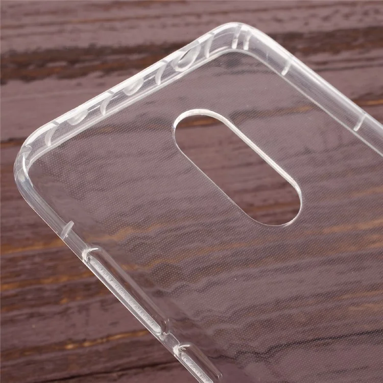Thickened Crystal Clear TPU Cell Phone Case for Xiaomi Redmi Note 4 Drop Resistant