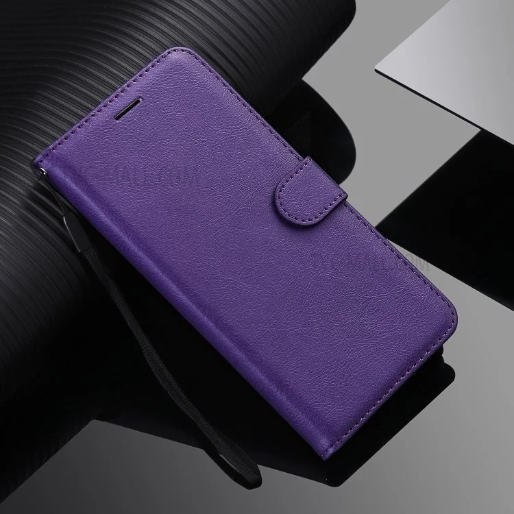 KT Leather Series-2 Leather Stand Case with Card Slots for Xiaomi Mi 10/Mi 10 Pro - Purple