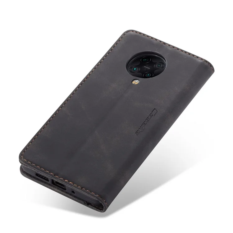 Caseme 013 Série Auto-absorbed Leather Case Pour Xiaomi Redmi K30 Pro / Poco F2 Pro - le Noir