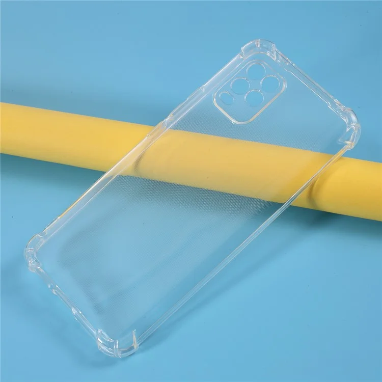 Drop-proof Clear TPU Mobile Phone Back Case for Xiaomi Mi 10 Lite 5G