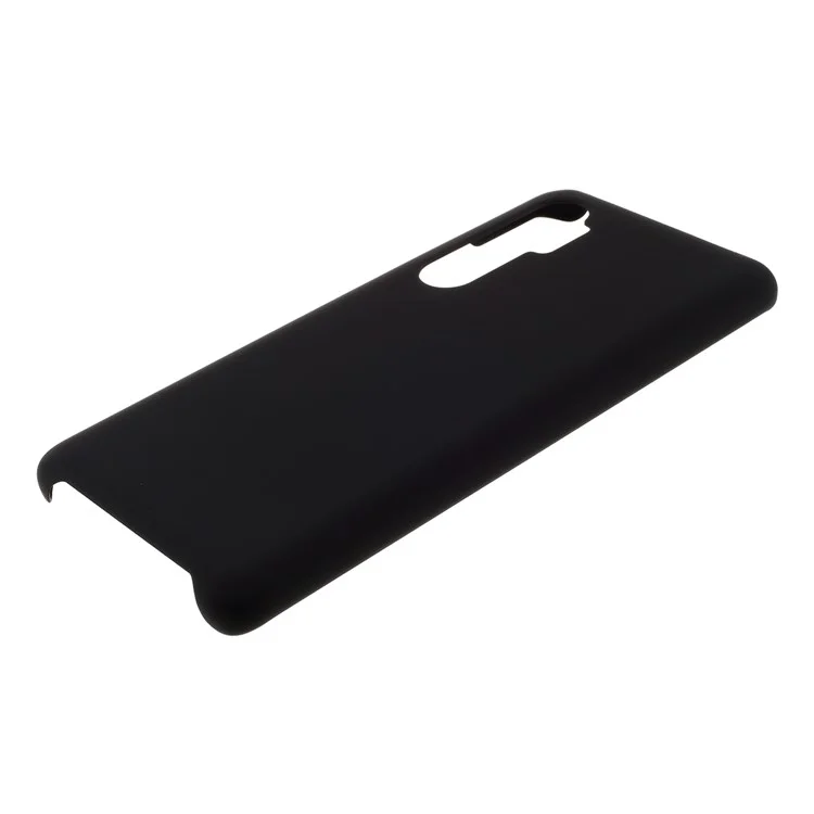 Tampa do Telefone Borrached Hard PC Para Xiaomi Mi Note 10 Lite - Preto