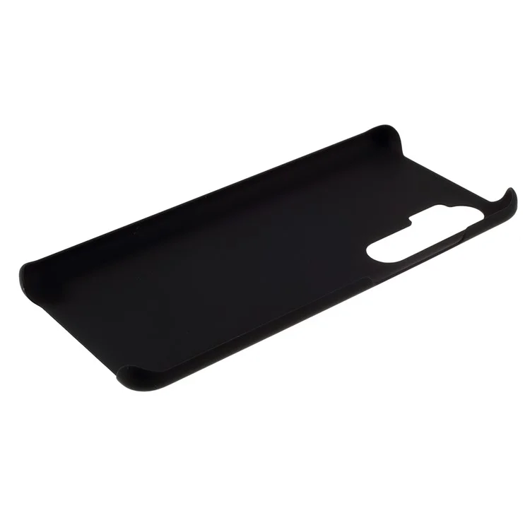 Tampa do Telefone Borrached Hard PC Para Xiaomi Mi Note 10 Lite - Preto