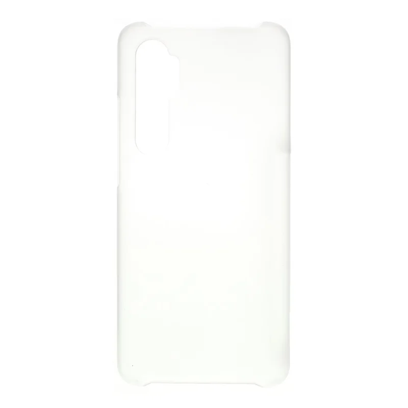 Rubberized Hard PC Back Phone Cover for Xiaomi Mi Note 10 Lite - Transparent