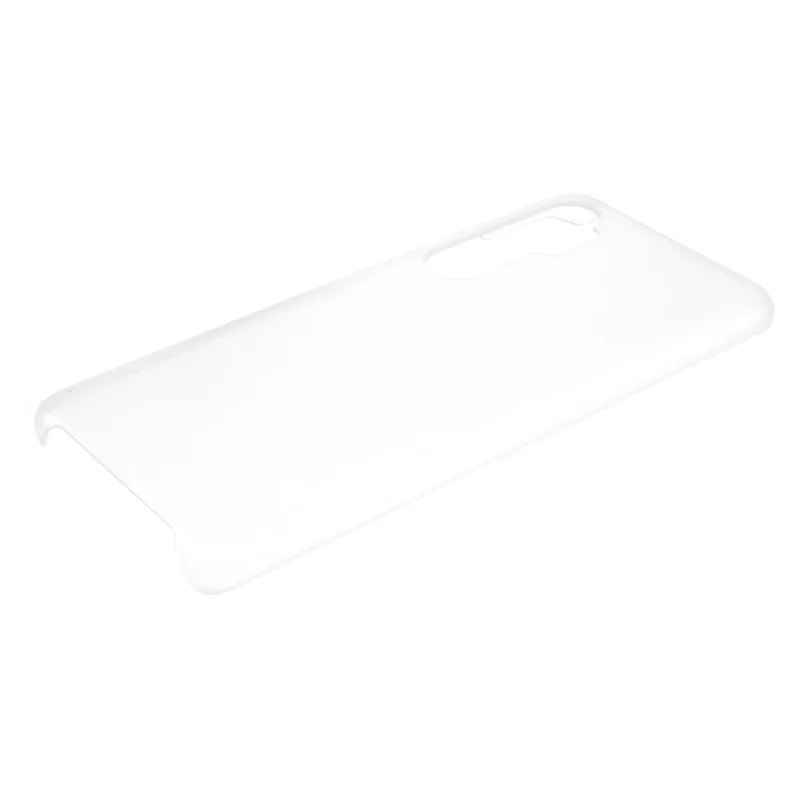 Rubberized Hard PC Back Phone Cover for Xiaomi Mi Note 10 Lite - Transparent