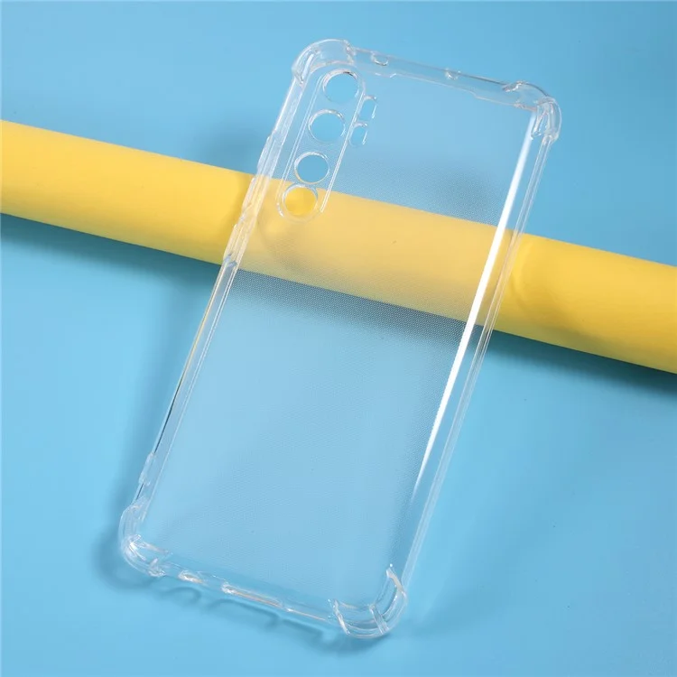 Coque de téléphone TPU anti-goutte transparente pour Xiaomi Mi Note 10 Lite