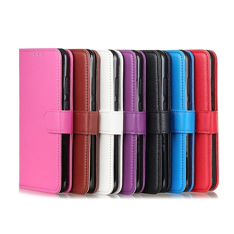 Para o Telefone Móvel Xiaomi Redmi 9 Bolsa de Telefone - Preto