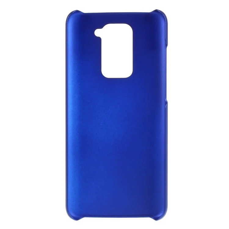 Rubberized Hard PC Case for Xiaomi Redmi Note 9 - Dark Blue