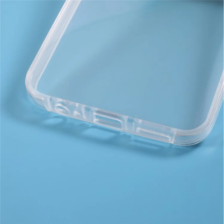 Caso de Cobertura Total Híbrido PET+TPU+Acrílico Transparente Acessório para Xiaomi Redmi Note 9