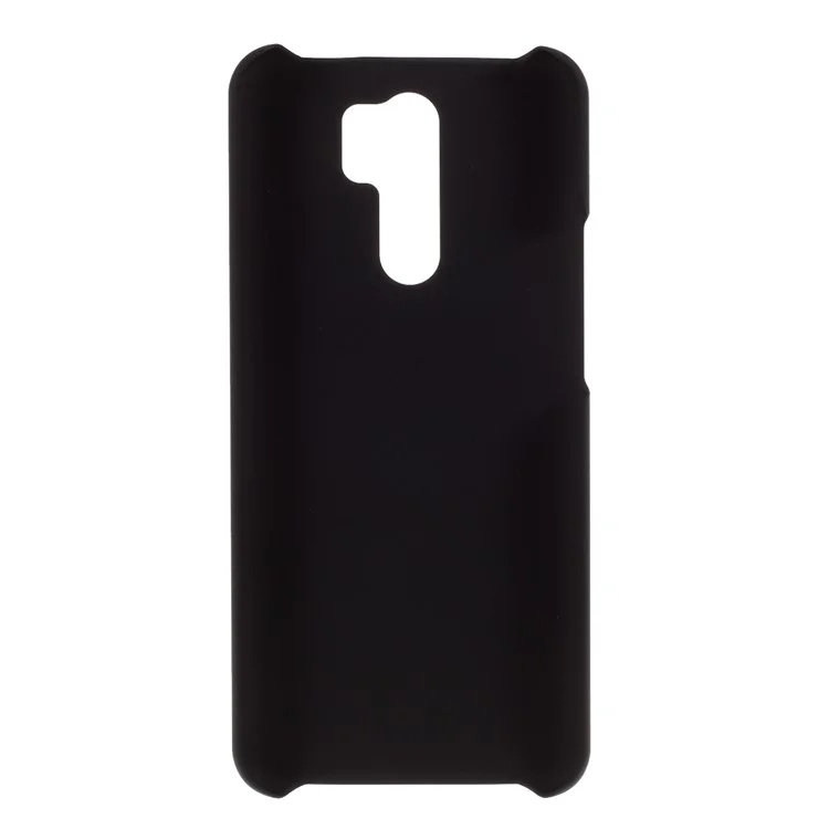 Rubberized Hard PC Shell Case for Xiaomi Redmi 9 - Black