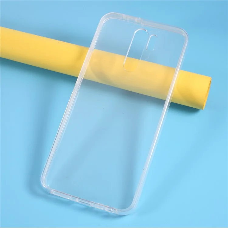 Hybrid PET + TPU + Acrylic Clear Full Coverage Case for Xiaomi Redmi 9