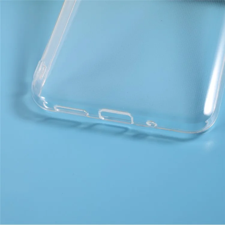 Cubierta de TPU Suave Transparente Con Interno no Deslizante Para Xiaomi Redmi 9C/9C NFC