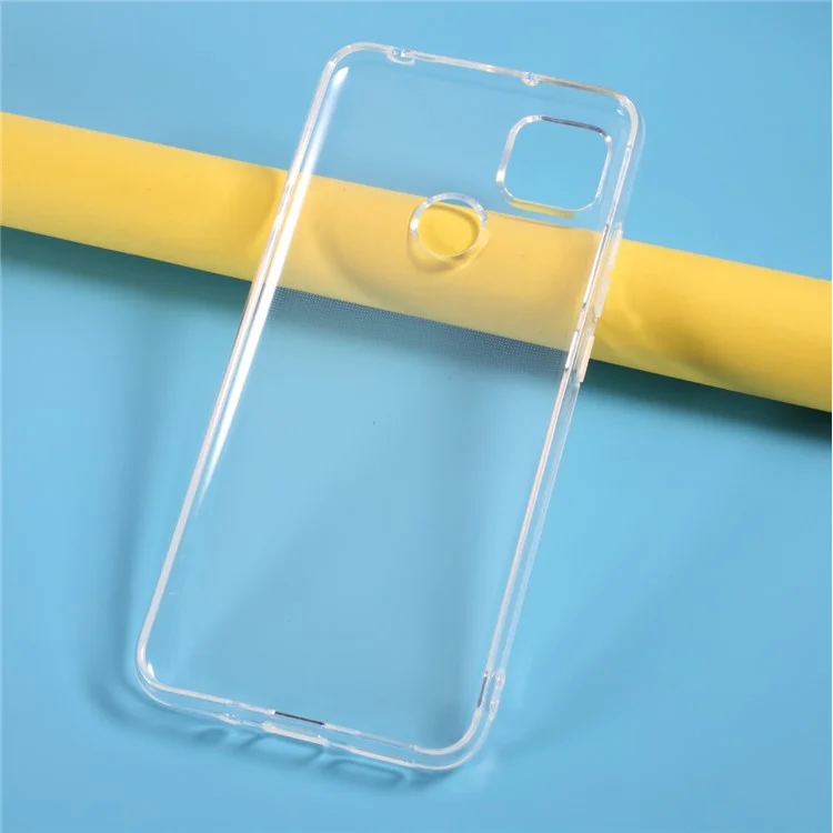 Cubierta de TPU Suave Transparente Con Interno no Deslizante Para Xiaomi Redmi 9C/9C NFC