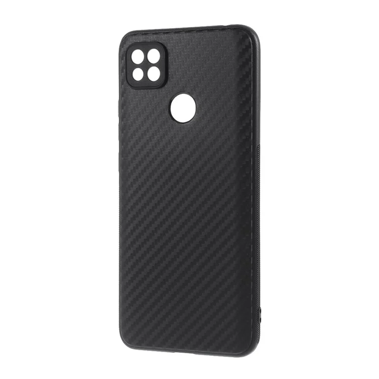 Cubierta protectora de TPU de fibra de carbono para Xiaomi Redmi 9C/Redmi 9C NFC