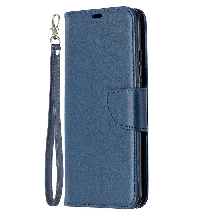 With Wallet Leather with Stand Stylish Case for Xiaomi Redmi 9C/Redmi 9C NFC - Blue