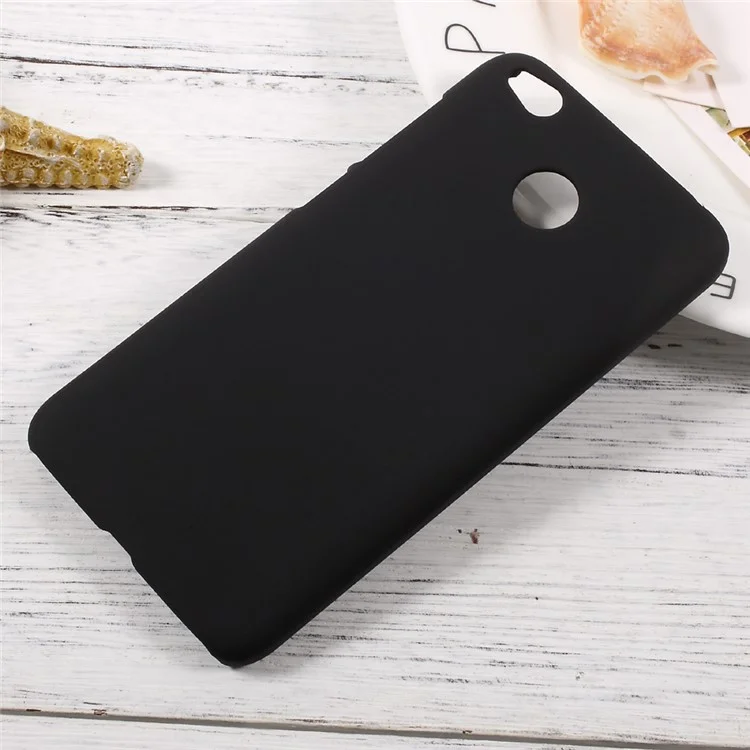 For Xiaomi Redmi 4X Rubberized PC Hard Case Mobile Accessory - Black
