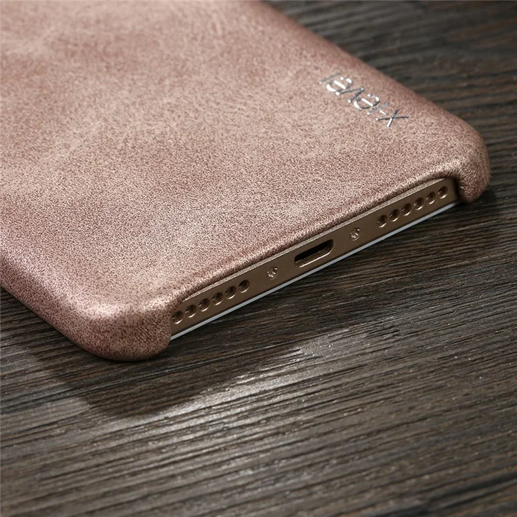 X-LEVEL Vintage Series Leather Skin Hard Back Case for Xiaomi Redmi Note 4 - Gold