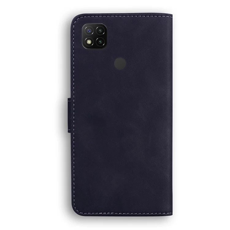 Étui de Téléphone de Support de Portefeuille en Cuir Pour Xiaomi Redmi 9c / Redmi 9c Nfc - le Noir
