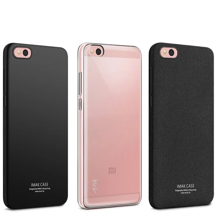 IMAK Clear TPU Phone Cover with Soft Screen Film for Xiaomi Mi 5c - Transparent