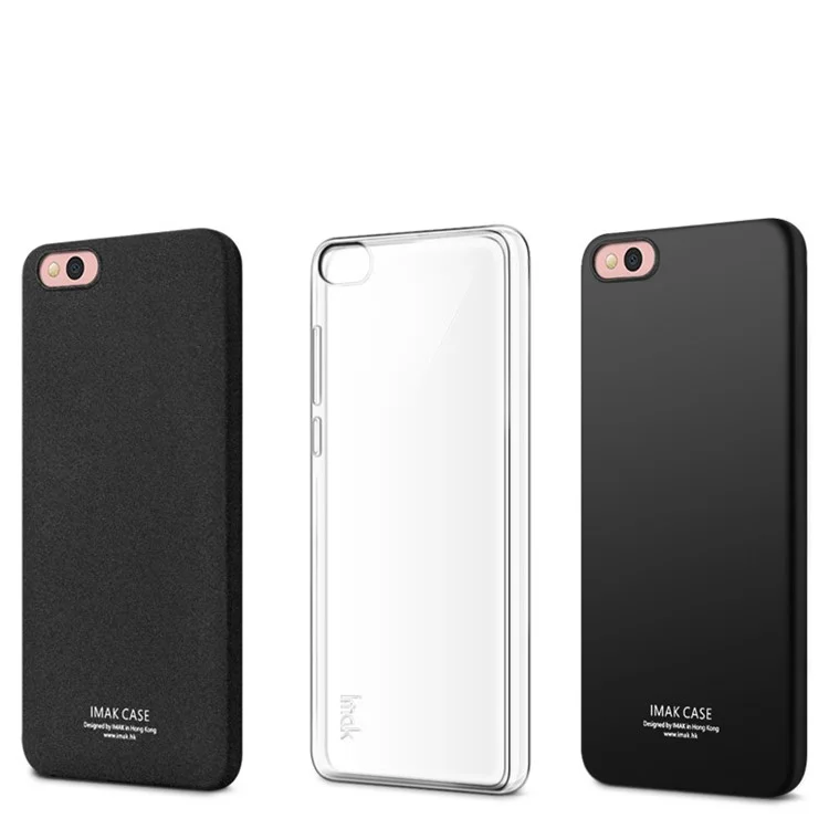 IMAK Clear TPU Phone Cover with Soft Screen Film for Xiaomi Mi 5c - Transparent