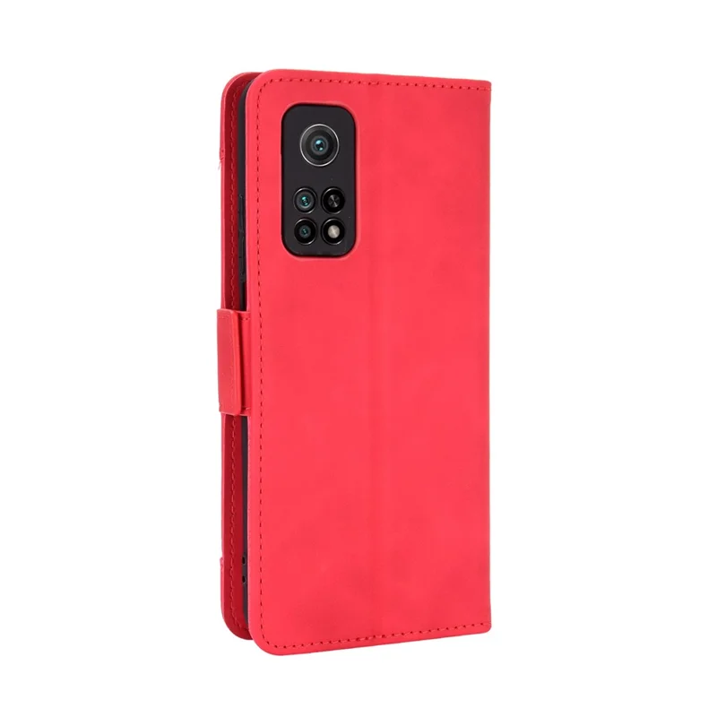 Кошелек-чехол для телефона с несколькими слотами для карт для Xiaomi Mi 10T 5G/Mi 10T Pro 5G/Redmi K30S - красный