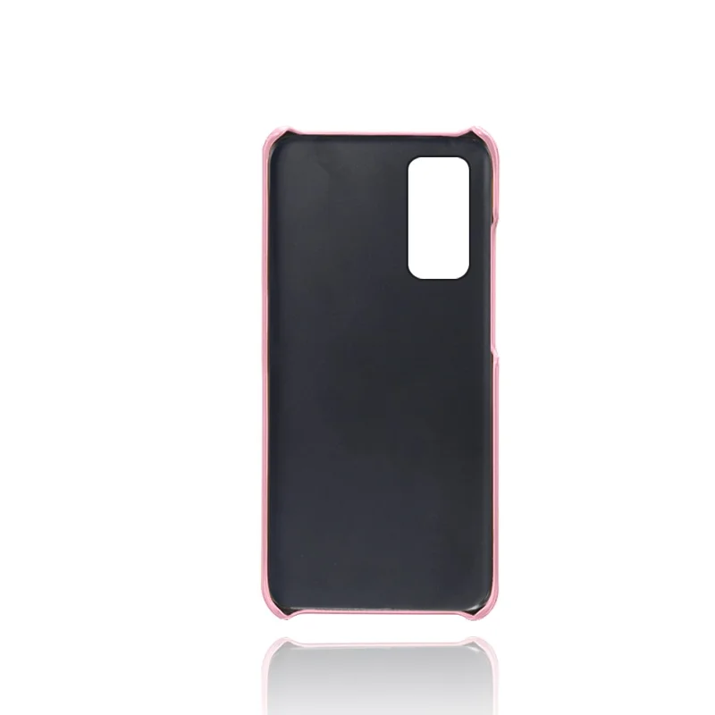 Case de Plástico Recubierto de Cuero KSQ PU Con Ranuras de Tarjeta Doble Para Xiaomi Mi 10T Pro 5g/mi 10T 5g/redmi K30S - Oro Rosa