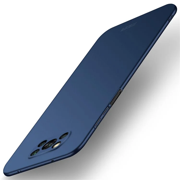 MOFI for Xiaomi Poco X3/X3 NFC Shield Slim Frosted Hard Plastic Case - Blue