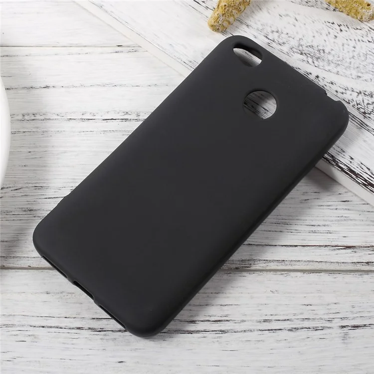 Dual-sided Matte Soft TPU Cover for Xiaomi Redmi 4X - Black