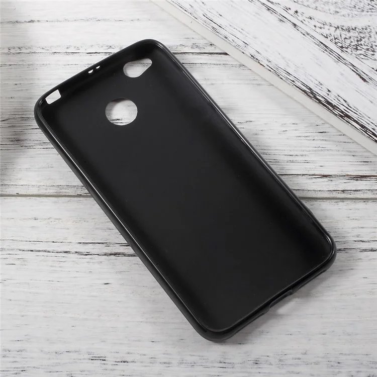 Dual-sided Matte Soft TPU Cover for Xiaomi Redmi 4X - Black