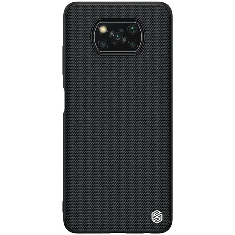 Case Texturée Nillkin Pour Xiaomi Poco X3 Nfc / Poco X3 Pro Anti-fingerprint PC TPU Hybrid Cover