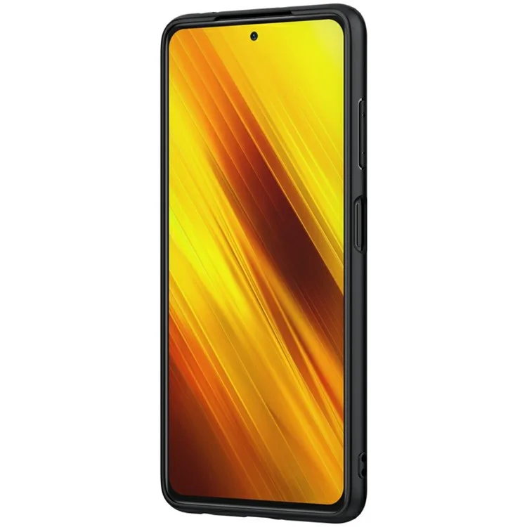 Case Texturée Nillkin Pour Xiaomi Poco X3 Nfc / Poco X3 Pro Anti-fingerprint PC TPU Hybrid Cover