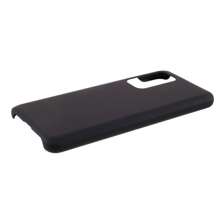 Plastic Caoutchouté Pour Xiaomi Mi 10T Pro 5g / 10T 5g / Redmi K30S Couvercle de Téléphone - le Noir