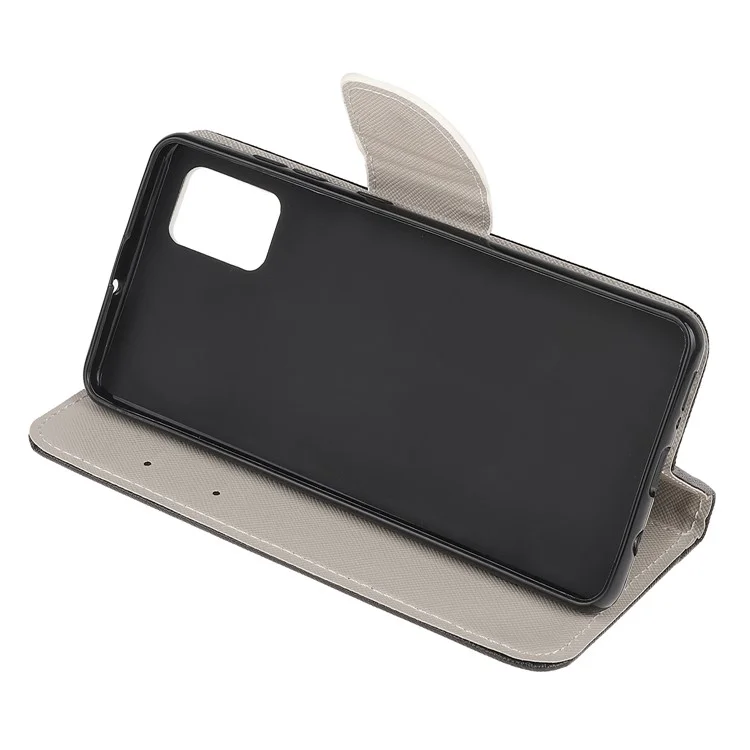 Muster Druckkreuzstextur Leder Für Xiaomi Poco M3 Wallet Stand Hülle - Mehrere Eulen