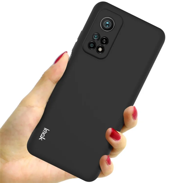 Copertura TPU Della Serie UC-2 di Custodia Morbida Colorata IMAK Per Xiaomi Mi 10T 5G / Mi 10t Pro 5G / Redmi K30S - Nero