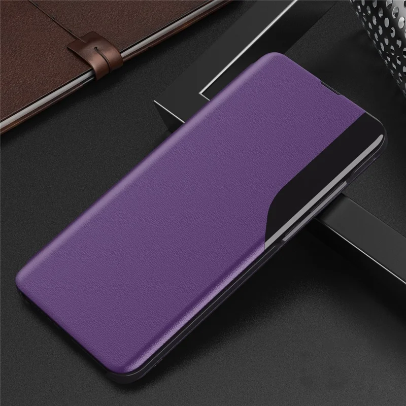 Phone Case Folio Flip PU Leather Stand Cover for Xiaomi Mi 10T Lite 5G / Note 9 Pro 5G / Mi 10i 5G - Purple